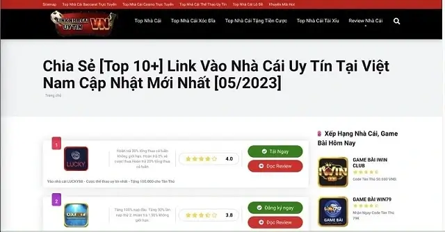 Link Cái Uy Tín VN chia sẻ top nhà cái và cách nhận biết nhà cái giả mạo