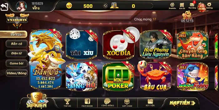 Giao diện VN123 Win