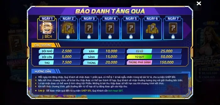 Quả tặng cho Tân Thủ khi đăng ký Vincash168