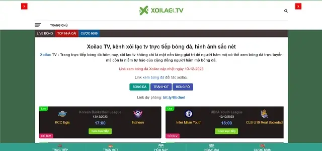 Mục tiêu phát triển của trang bóng đá uy tín Xoilac TV