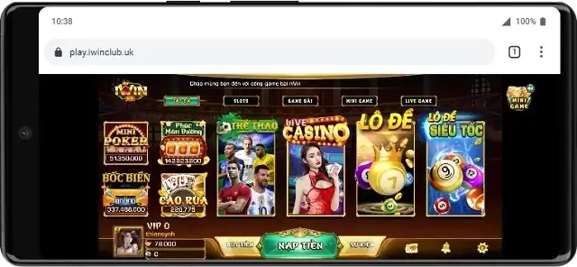 So sánh lượng người chơi Nổ Hũ tại iWin Club vs 12Fun