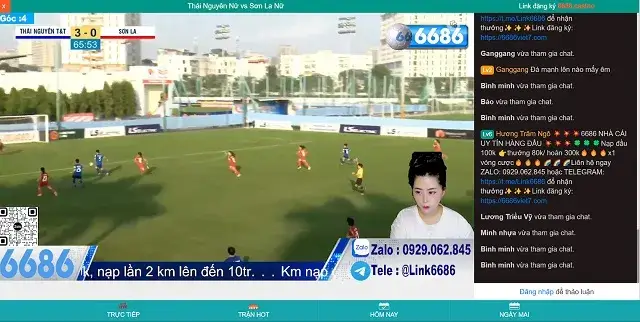 Xem bóng đá trực tiếp không quảng cáo với BLV chuyên nghiệp tại Xôi Lạc TV