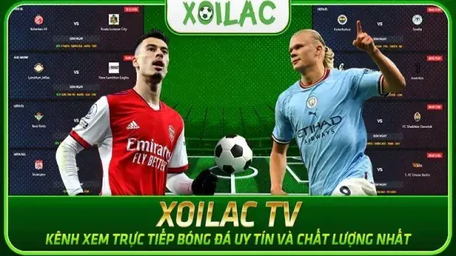 Xoi Lac TV phát trực tiếp bóng đá chất lượng cao, cực sắc nét