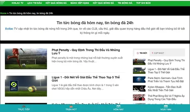 Xoilac TV có điểm gì nổi bật so với các kênh xem trực tiếp bóng đá khác?