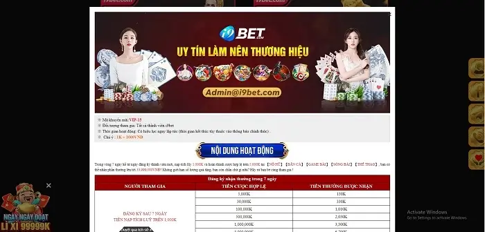 i9Bet170 event hấp dẫn hàng ngày