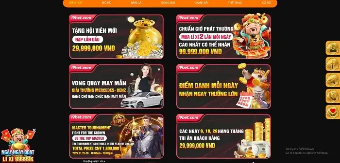 khuyến mãi tại i9bet70