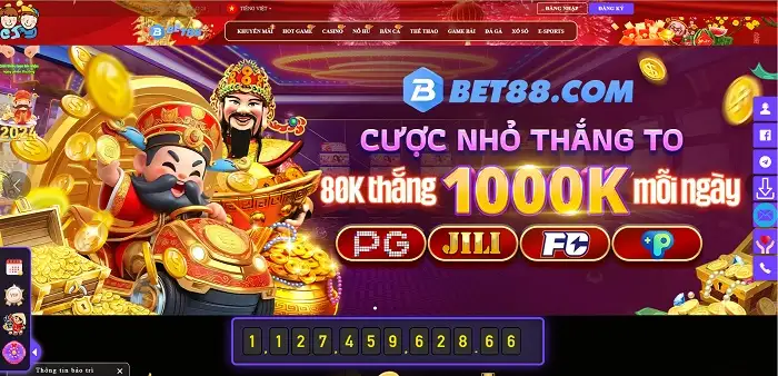 Trang chủ của nhà cái Bet88013