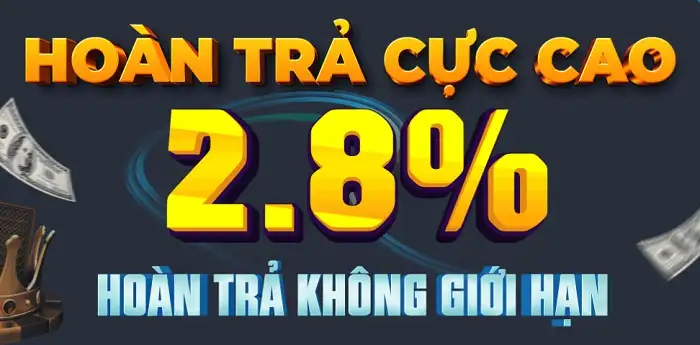 Hoàn trả tiền cược khi thua cực cao tại nhà cái EE67877