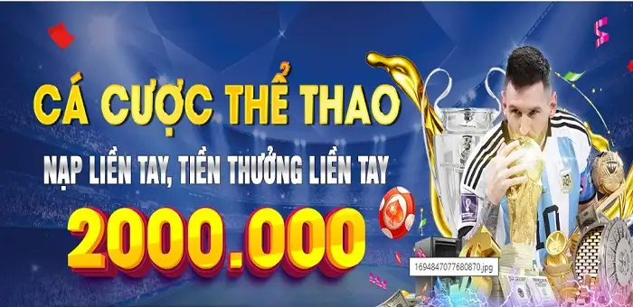 Nạp tiền, tham gia cược thể thao nhận thưởng liền tay