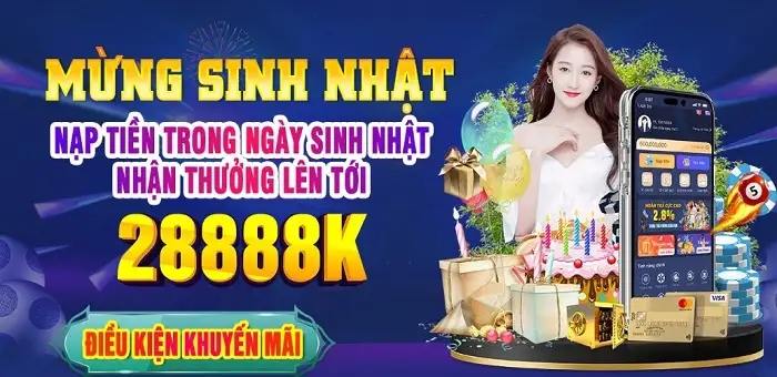 Khuyến mãi sinh nhật thành viên tại nhà cái EE67807